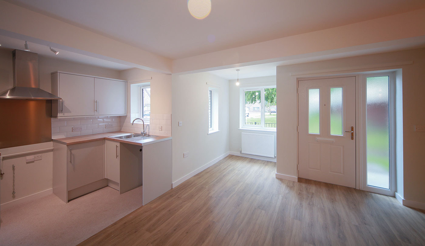 Alms Houses, Denton: completed housing project by PLP Construction, photo 7