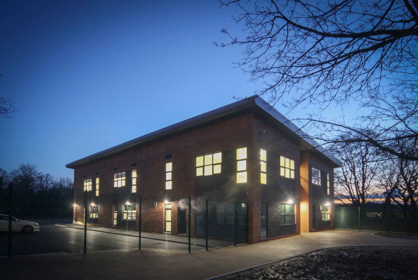 Canon Slade High School: completed schools & education project by PLP Construction