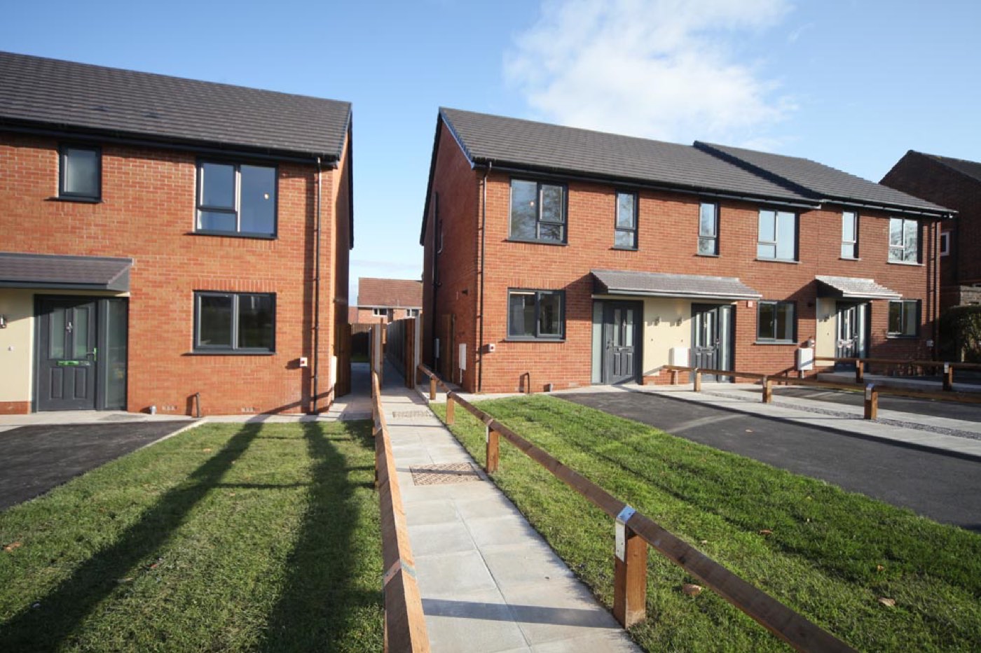 Dene Drive, Winsford: completed housing project by PLP Construction, photo 3