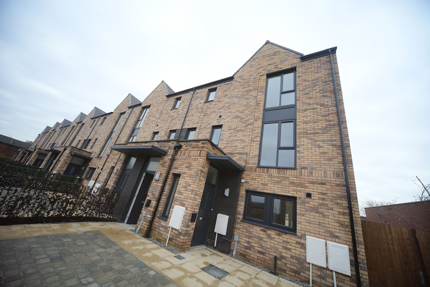 Dob Brook Close, Newton Heath: completed housing project by PLP Construction, photo 2