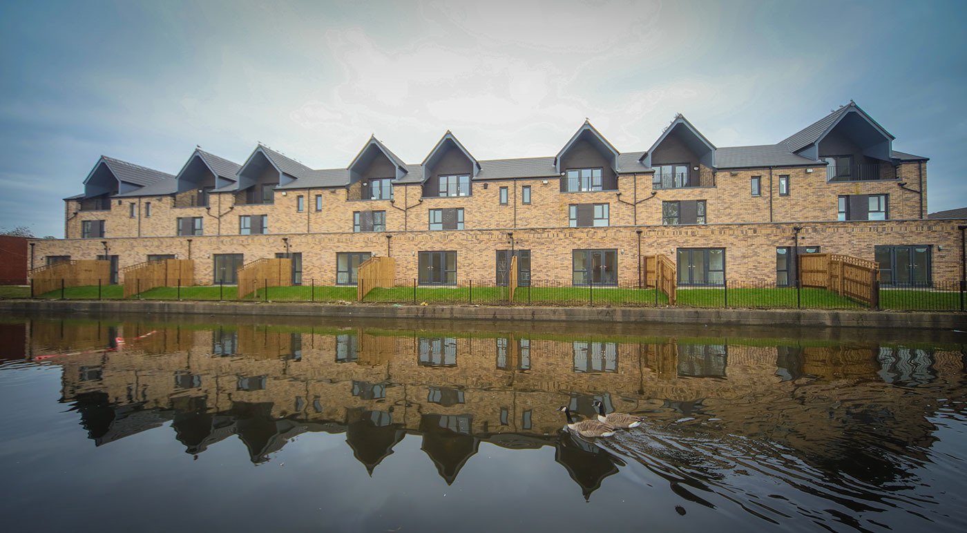 Dob Brook Close, Newton Heath: completed housing project by PLP Construction, photo 4