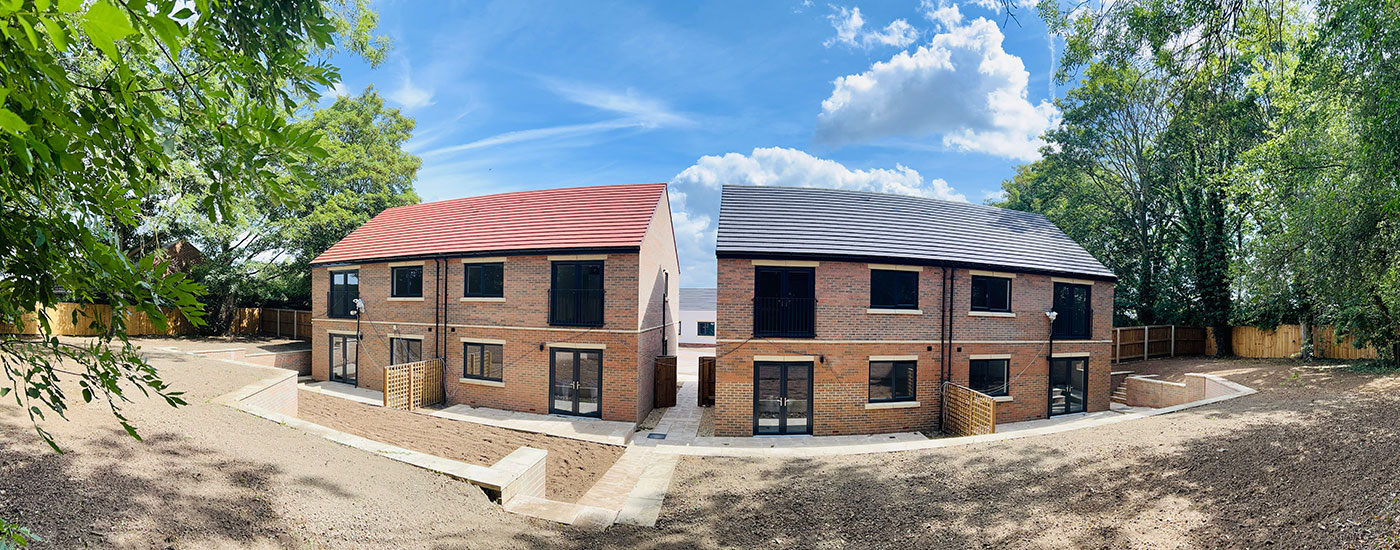 Don View Close: completed housing project by PLP Construction