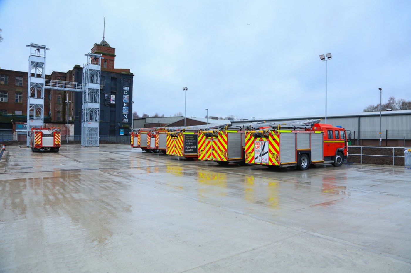 GMFRS Sage Building Civils: completed commercial & community project by PLP Construction