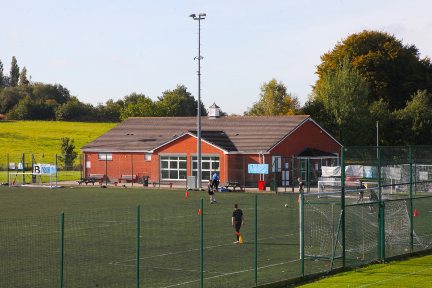 Hopwood Hall Sports Pavilion: completed schools & education project by PLP Construction