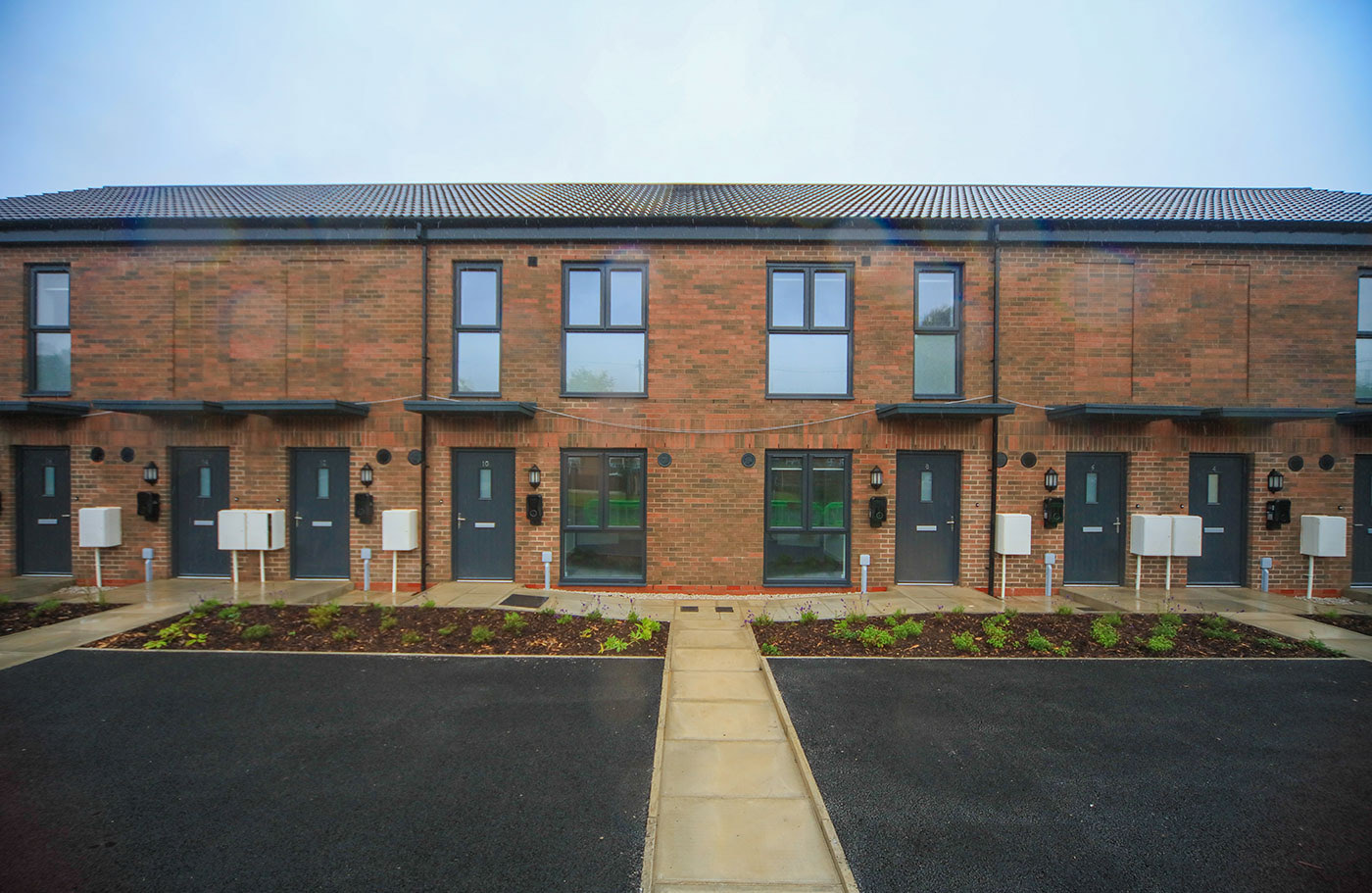 Hopwood Street, Pendlebury: completed housing project by PLP Construction, photo 2
