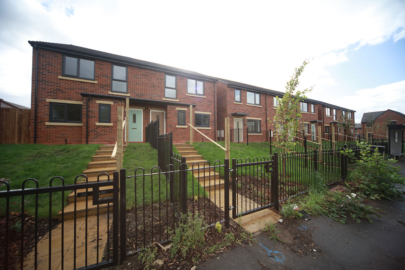 James Butterworth Street, Rochdale: completed housing project by PLP Construction