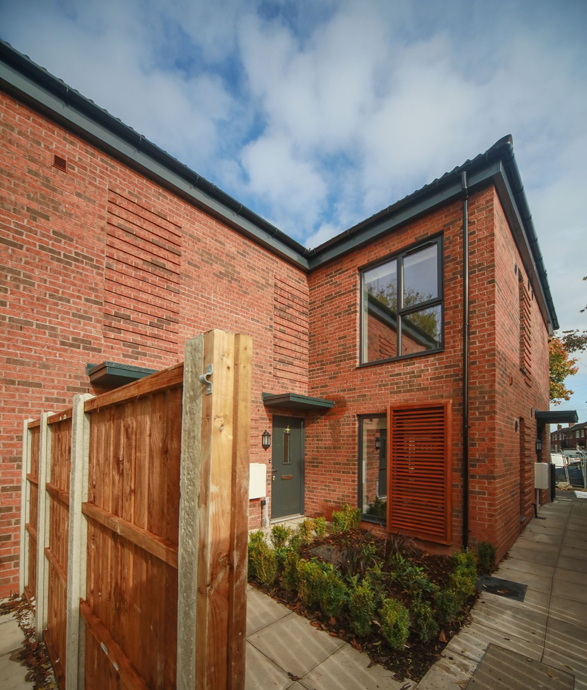 Larch Road, Eccles: completed housing project by PLP Construction, photo 4