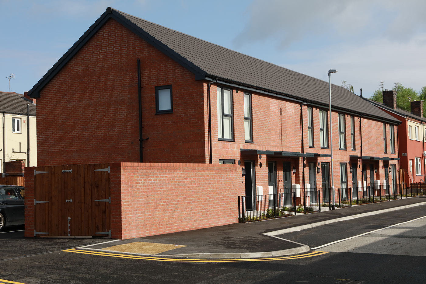 Milton Ave, Salford: completed housing project by PLP Construction, photo 5