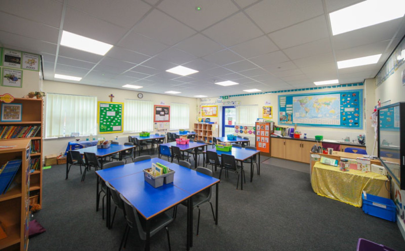 Our Lady of the Rosary Primary School, Davyhulme: completed schools & education project by PLP Construction, photo 2