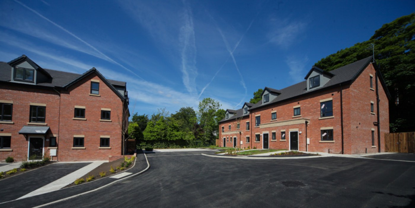 Radford Street, Salford: completed housing project by PLP Construction