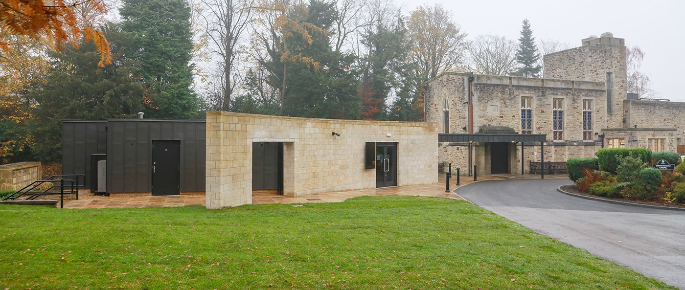 Rochdale Crematorium: completed commercial & community project by PLP Construction, photo 6