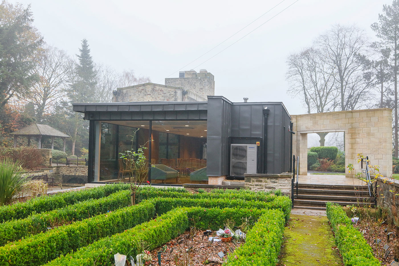 Rochdale Crematorium: completed commercial & community project by PLP Construction, photo 7