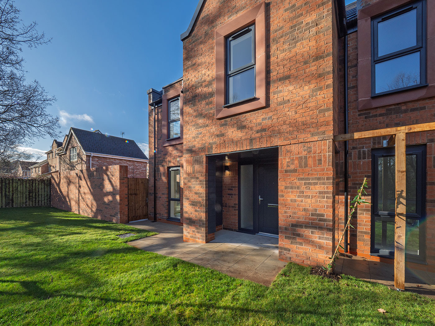 Warren Close, Knutsford: completed housing project by PLP Construction, photo 4