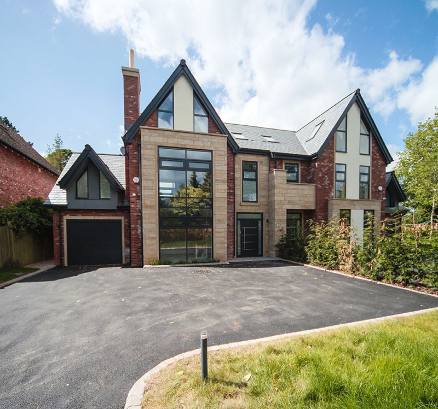 Warren Drive, Hale: completed housing project by PLP Construction