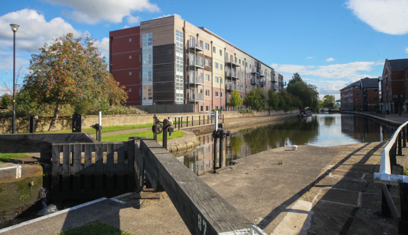 Wharfside Apartments, Wigan: completed housing project by PLP Construction