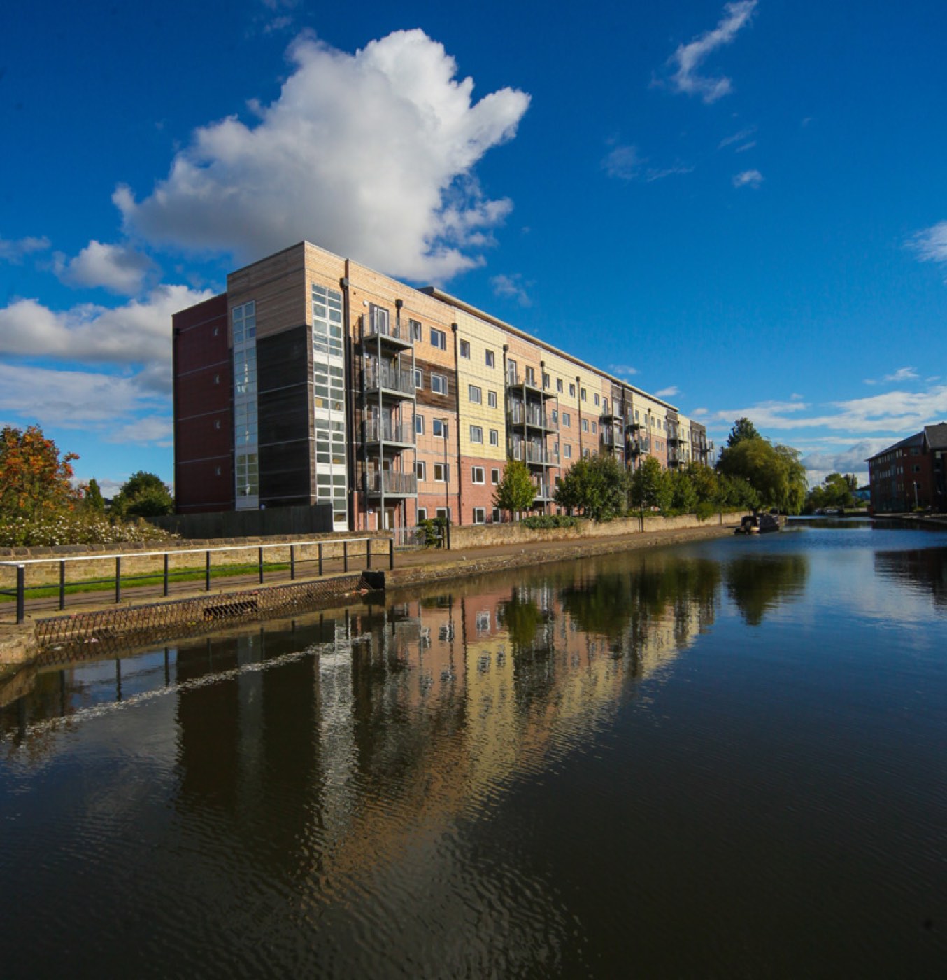 Wharfside Apartments, Wigan: completed housing project by PLP Construction, photo 2