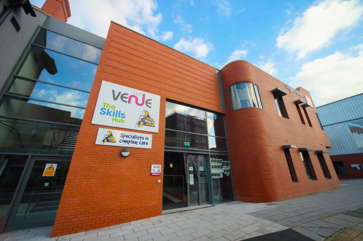 Wigan Youth Zone: completed commercial & community project by PLP Construction